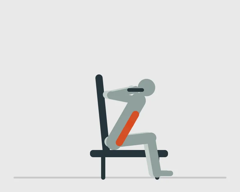 Crunch Machine, end position
