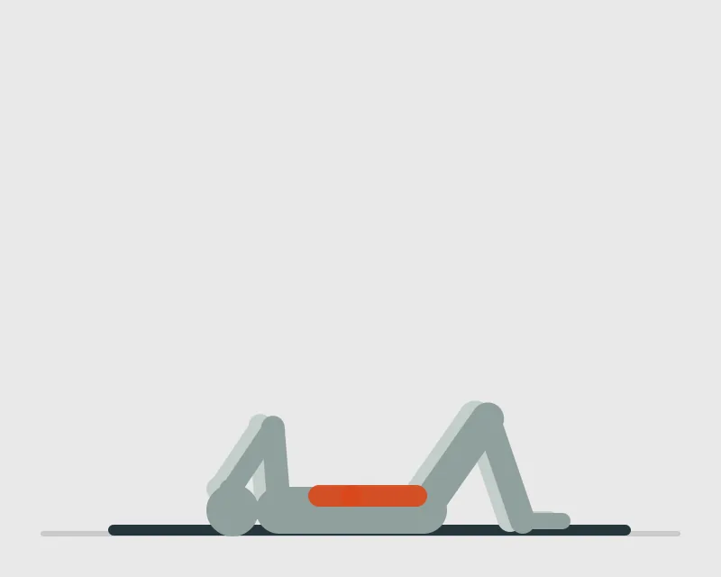 Crunch, start position