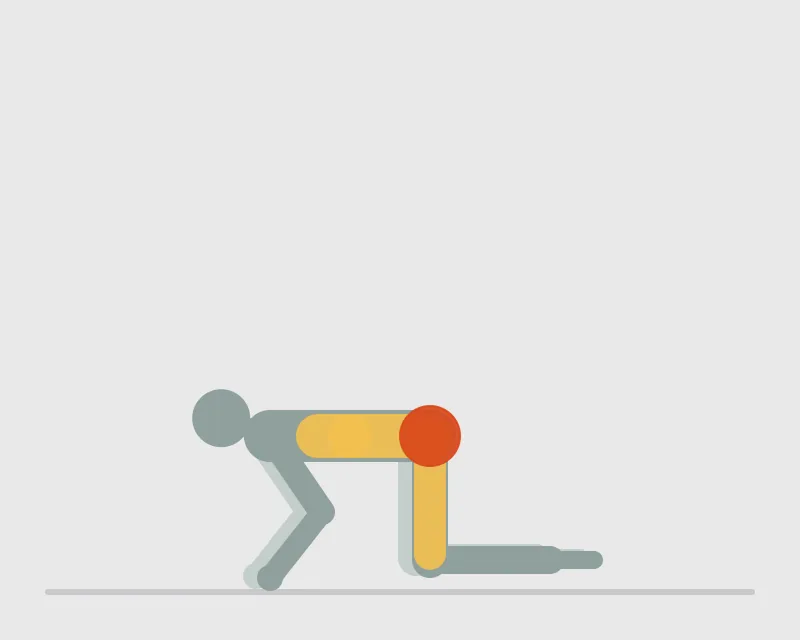 Donkey Kicks, start position