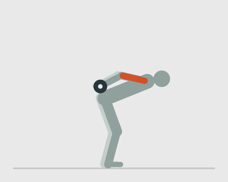 Kickback, end position