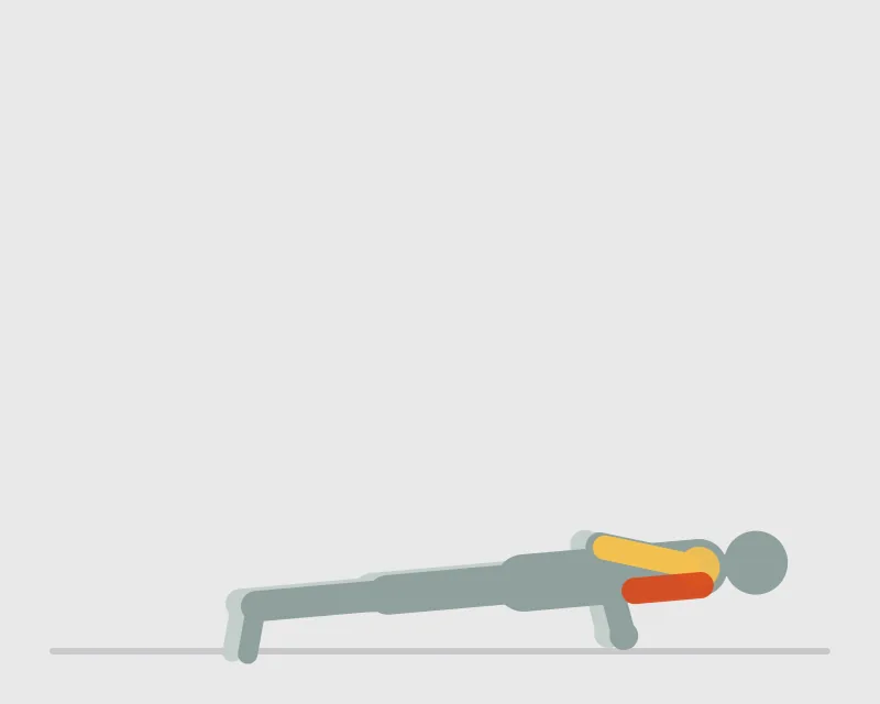 Push Ups, end position