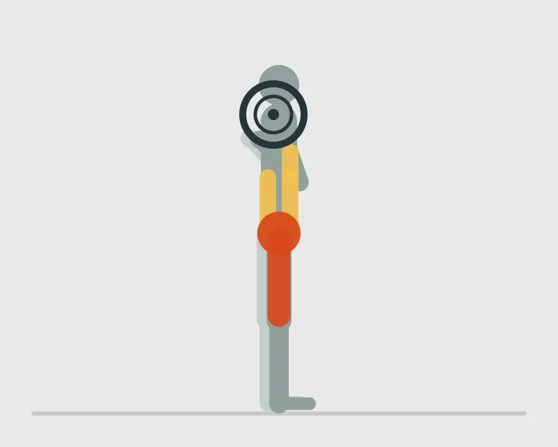 Squat, start position